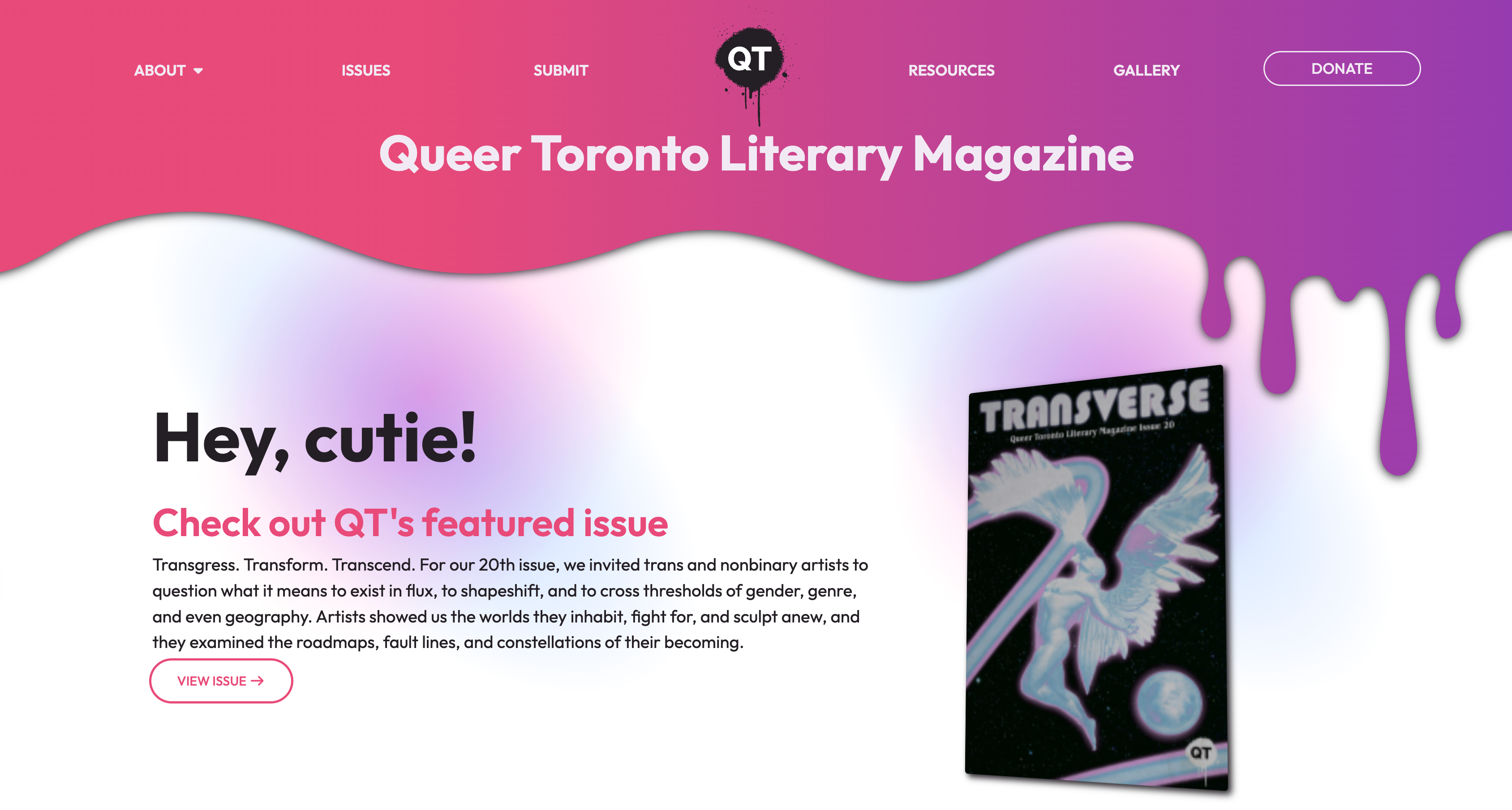 QT Magazine Homepage